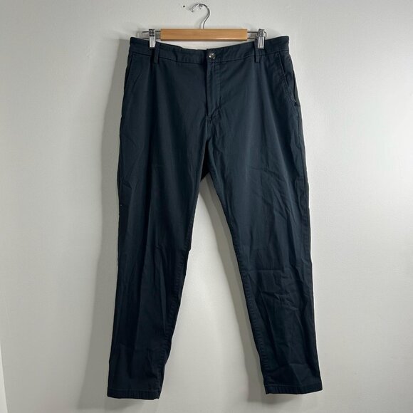 Bird Dogs Pants Mens 34x30 Gray Stretch Gusset Chino Casual Performance - Picture 1 of 14